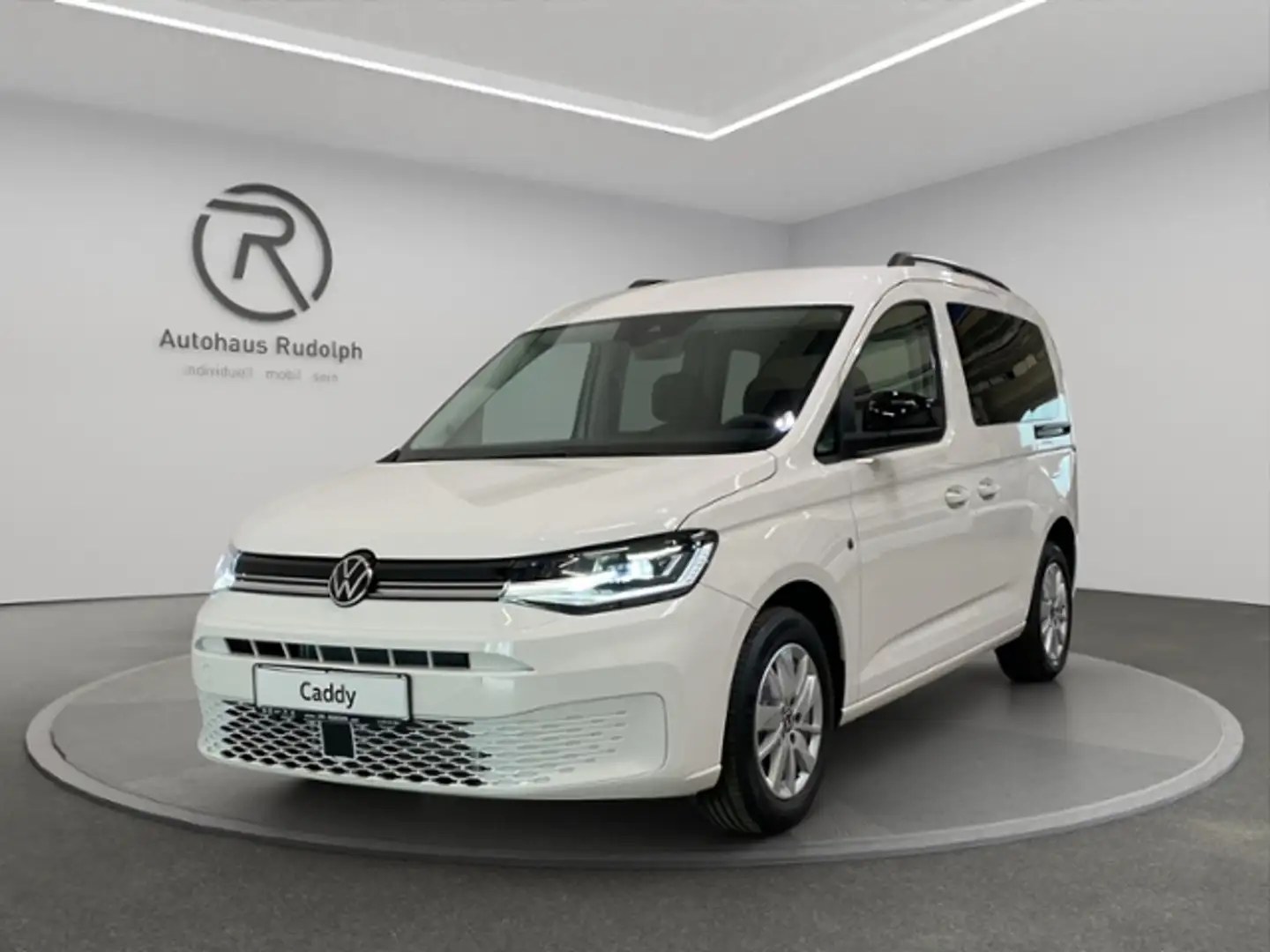 Volkswagen Caddy Life 1.5 TSI NAVI AHK abnehmbar Weiß - 2