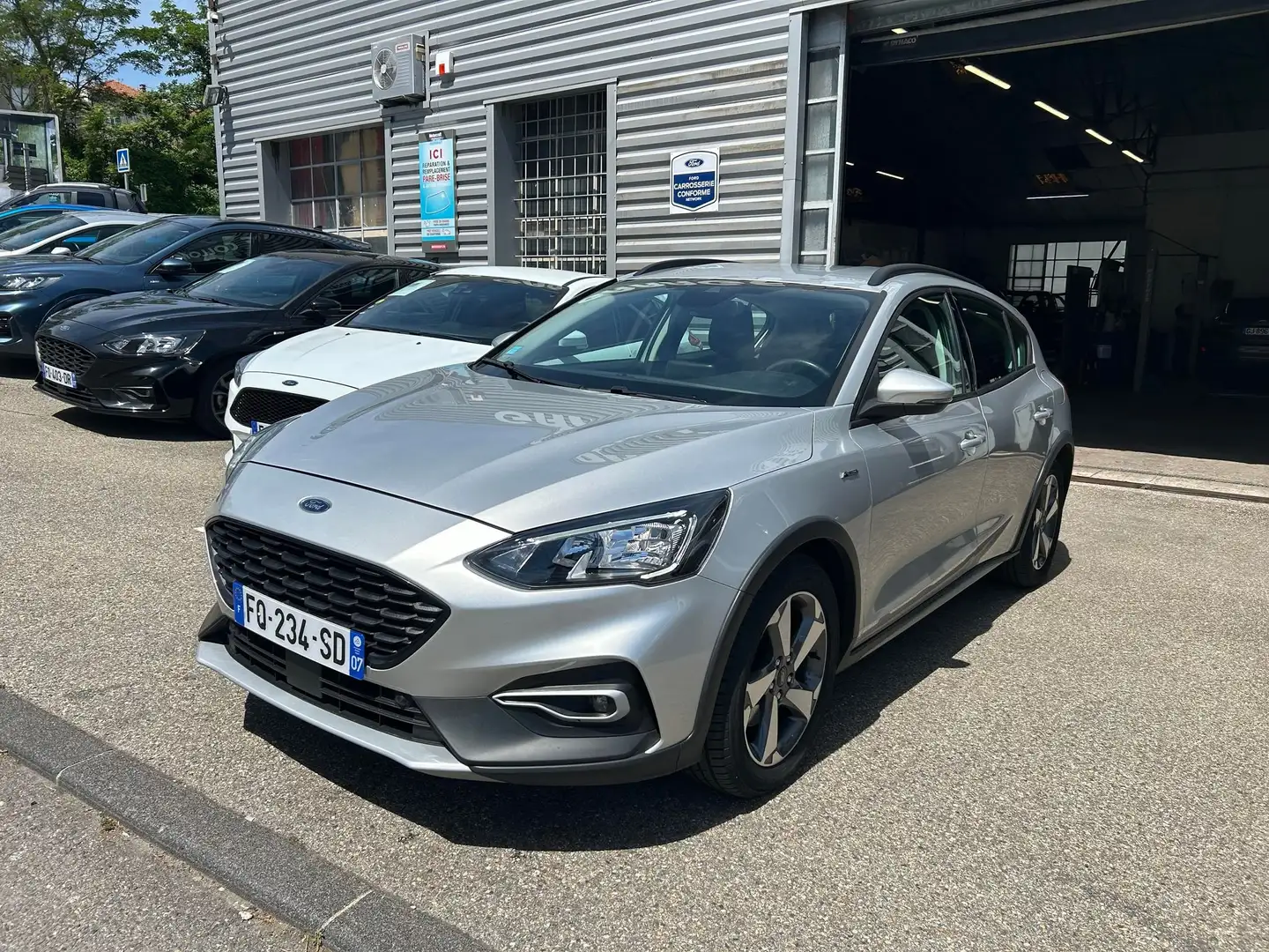 Ford Focus 1.0 EcoBoost 125 S Gris - 1