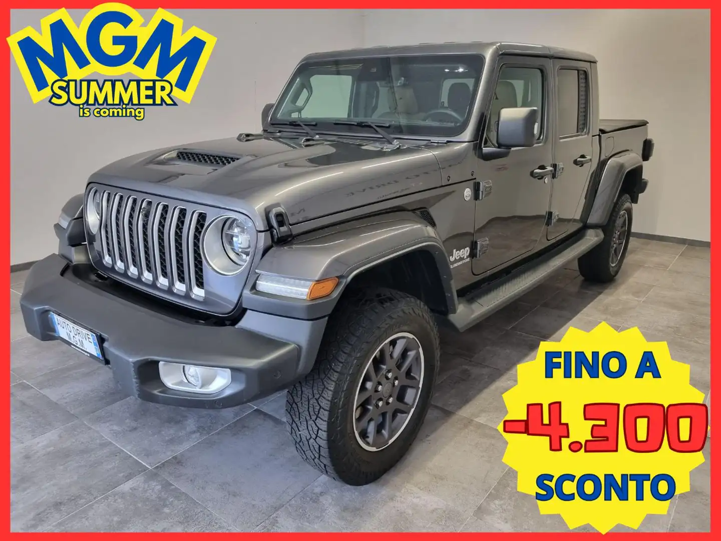 Jeep Gladiator 3.0 Diesel V6 Overland Grau - 1