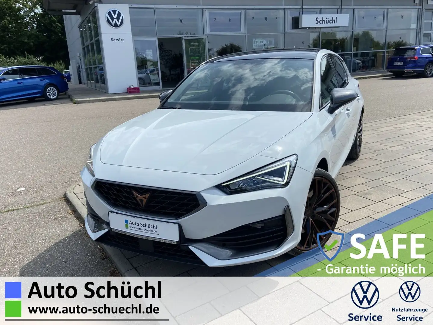 CUPRA Leon 1.4 TSI DSG eHybrid PAKET-L+19"-KUPFER+NAVI Weiß - 1