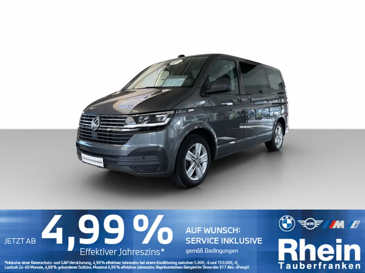 Volkswagen T6.1 Multivan Kurz AHK*Navi* Grau - 1