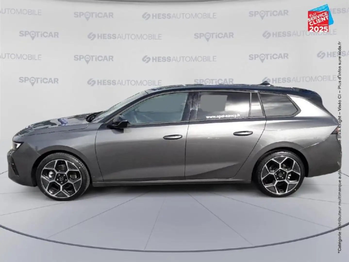Opel Astra 1.2 Turbo 130ch GS BVA8 Gris - 2