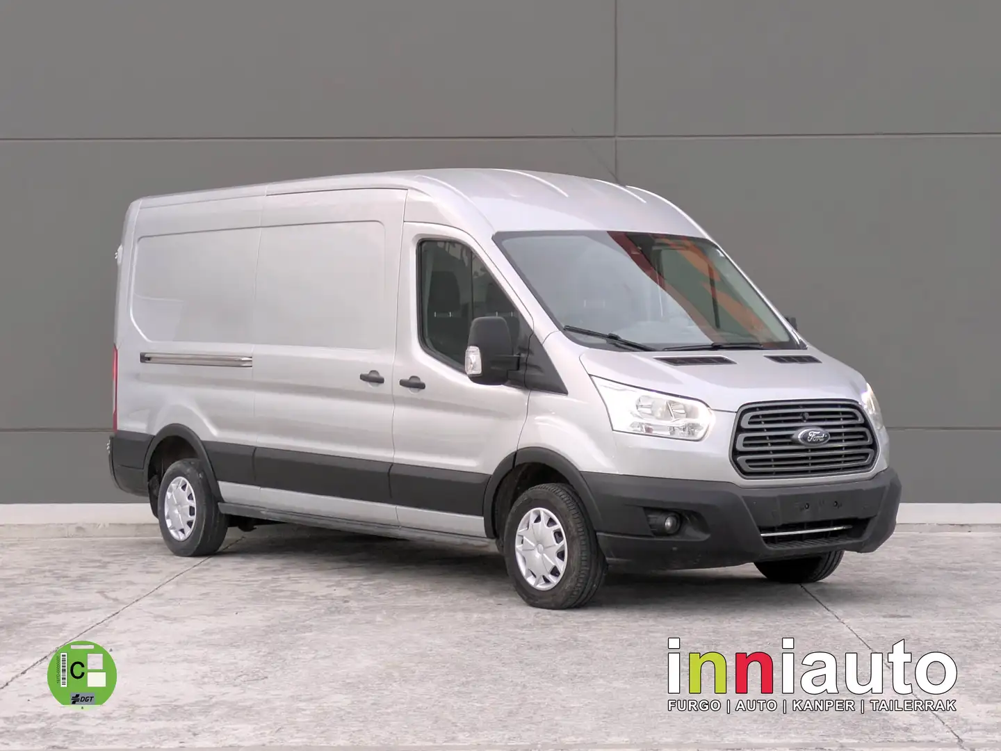 Ford Transit 350 130cv L3H2 Van Trend Delantera Gris - 1