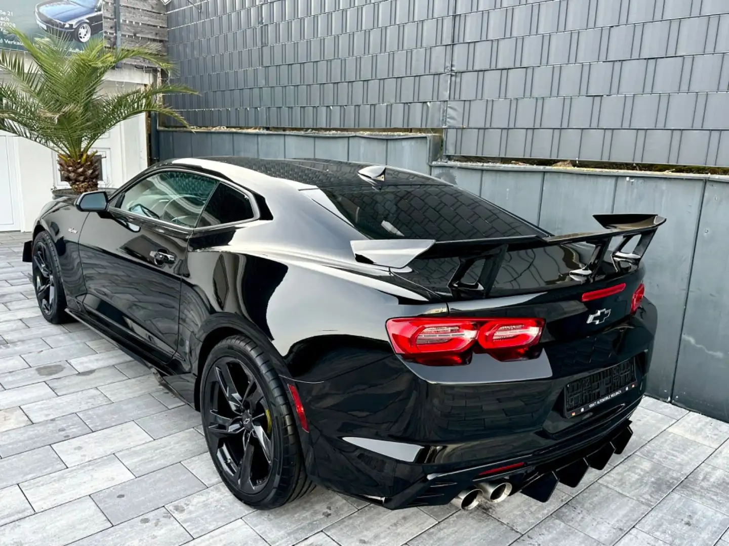 Chevrolet Camaro CAMARO 6.2 V8 SS "ZL1 PAKET"KLAPPEN-BLACK BEAST Czarny - 2