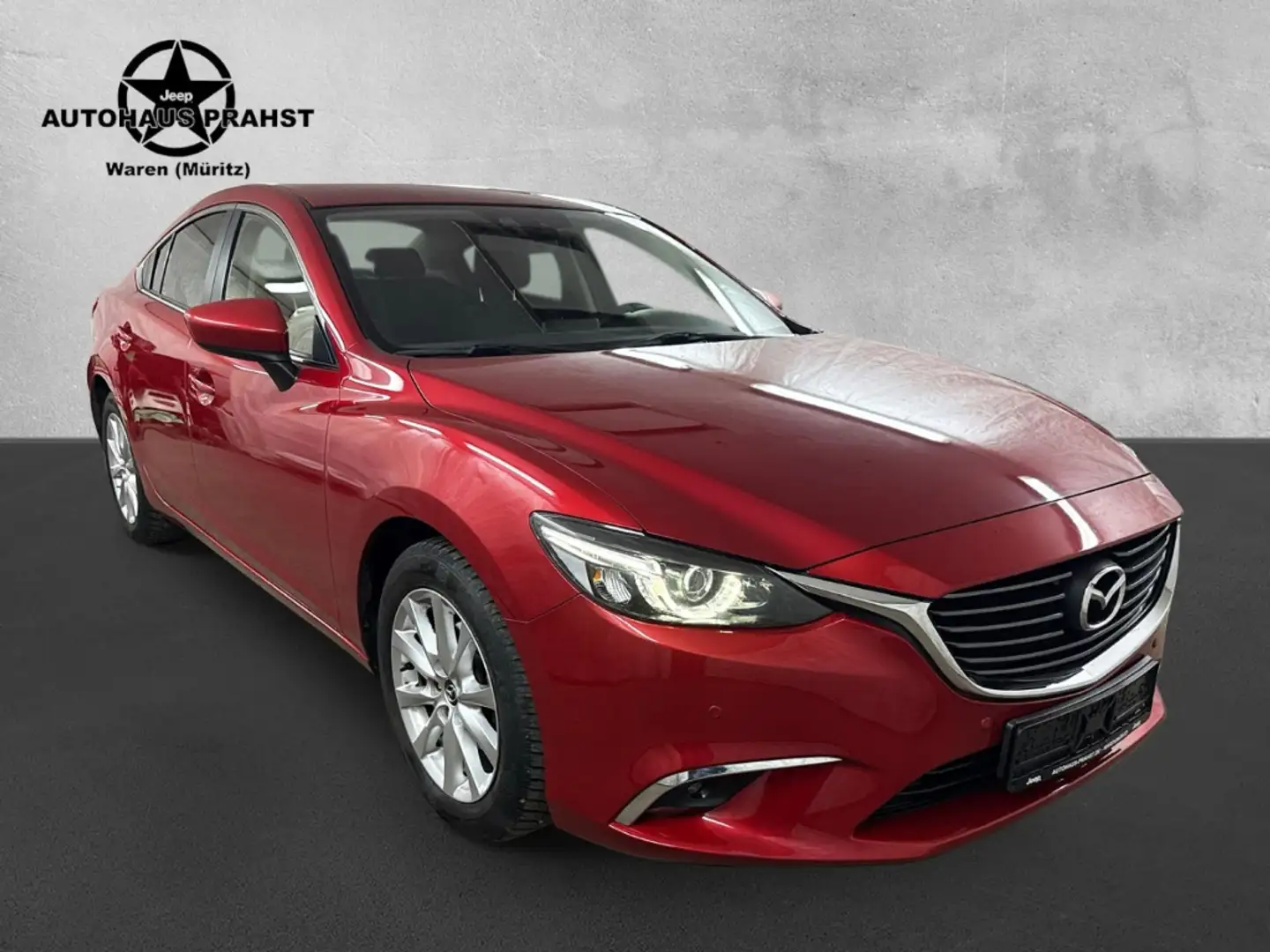 Mazda 6 2.0 Skyactiv G-165 Exclusive LED NAVI TEMPOMAT Rot - 1