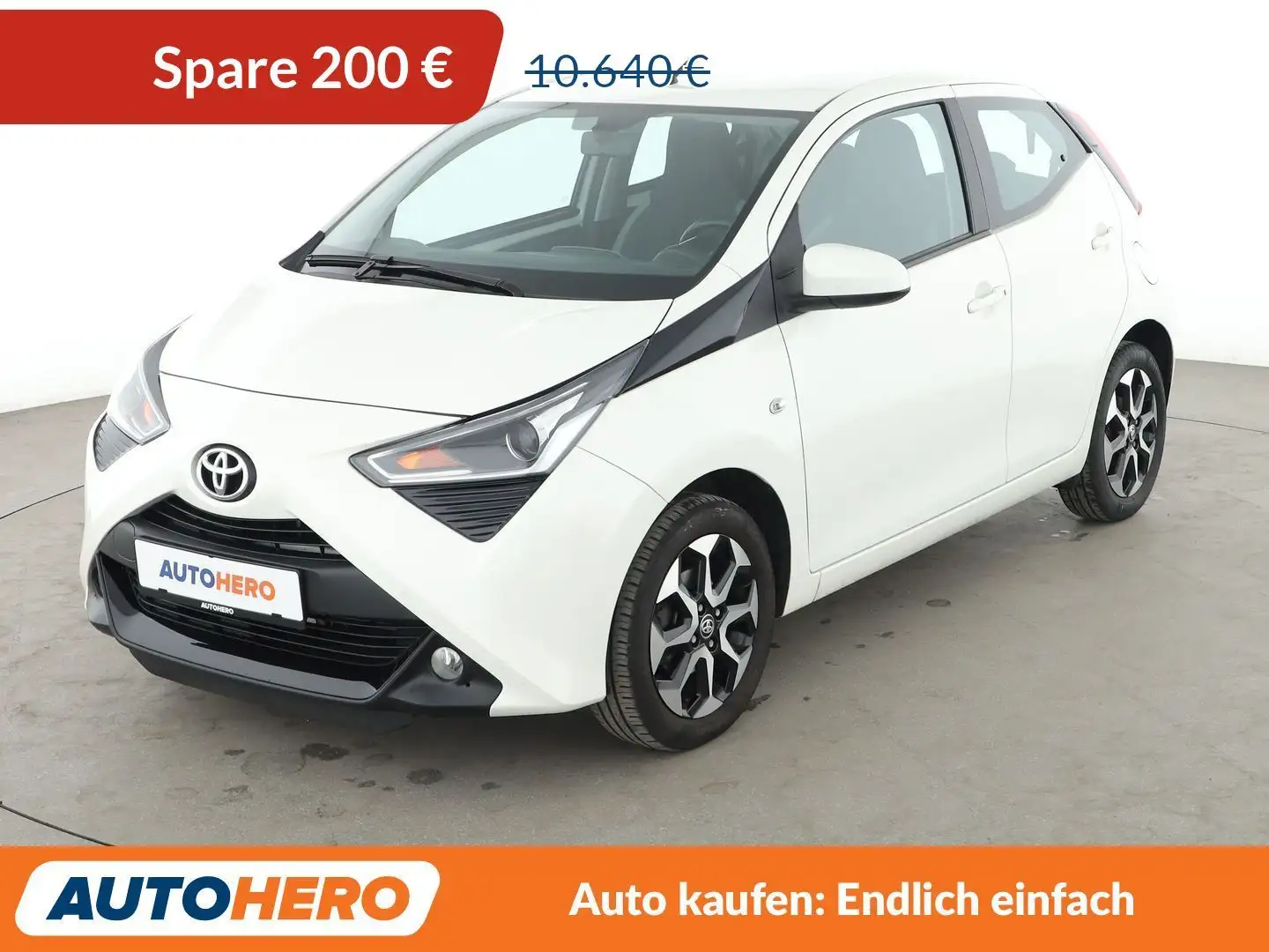 Toyota Aygo 1.0 X-Play club*LIM*ALU*KLIMA*TOUCH* Weiß - 1
