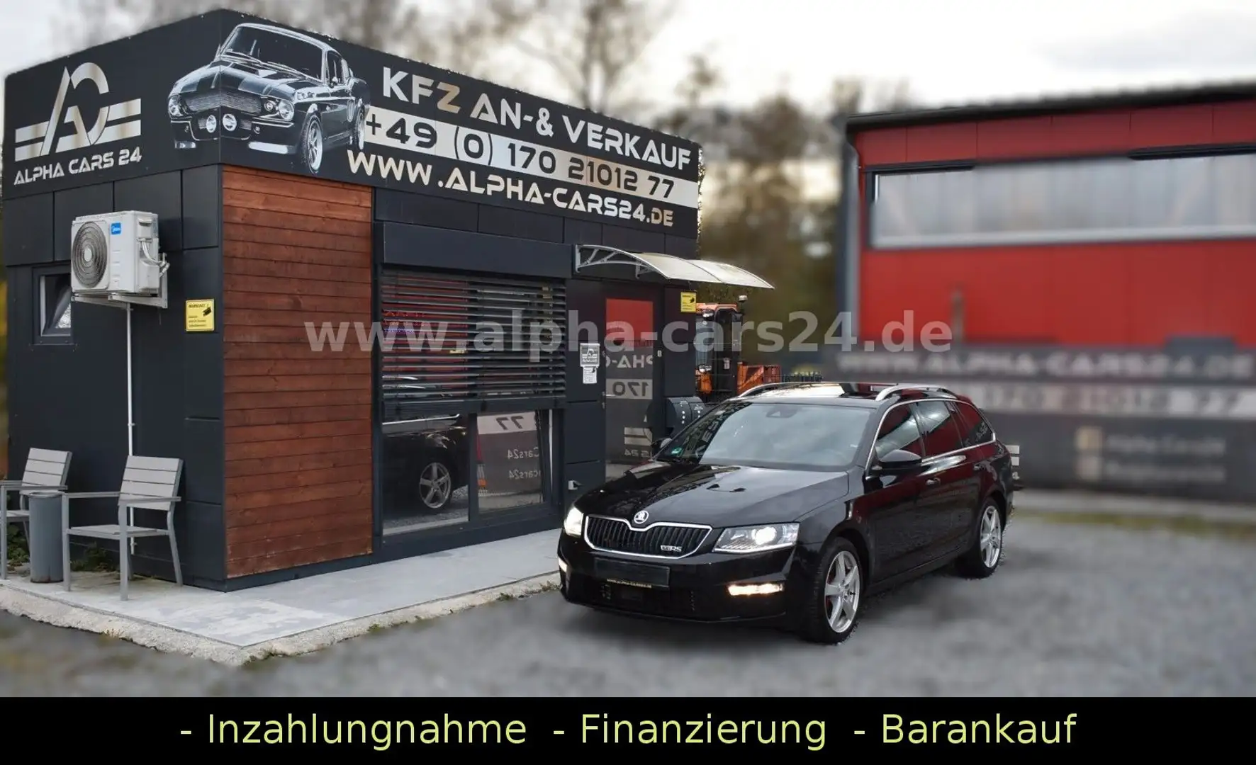 Skoda Octavia Combi RS 2.0tdi 1.Hand Standthzg ACC AHK Schwarz - 2