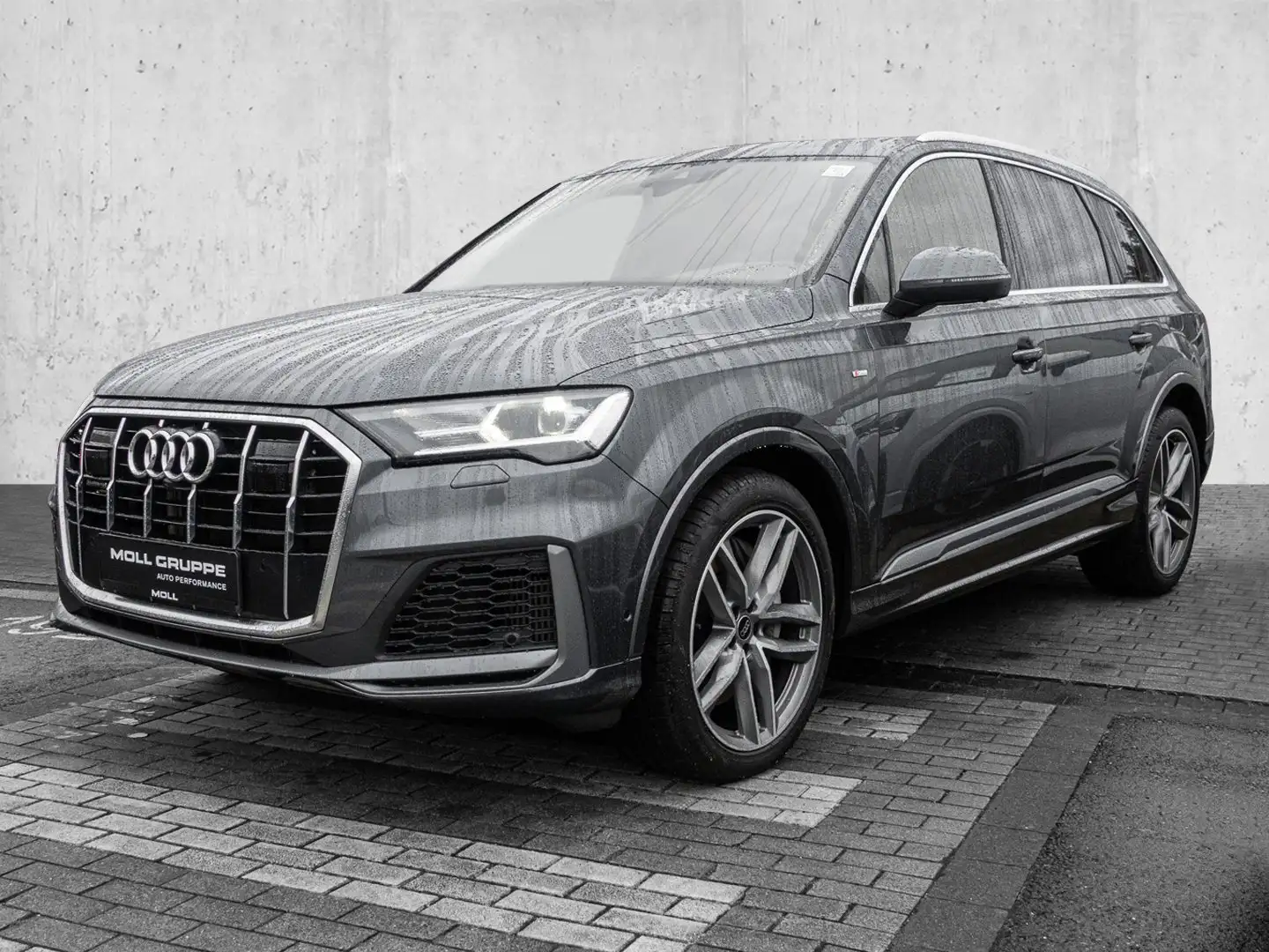Audi Q7 55 3.0 TFSI e quatro S line Grau - 2