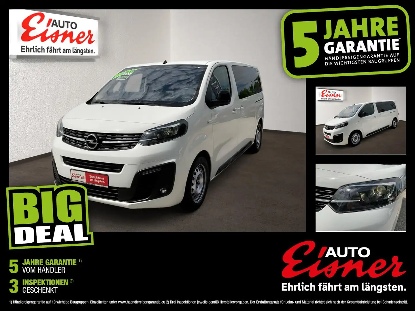Opel Zafira Life EDITION M 2.0 Weiß - 1