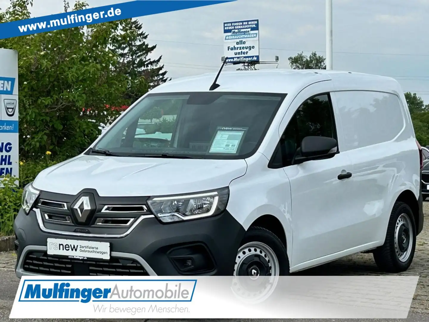 Renault Kangoo Rapid E-Tech Advance 22kW Navi Tempomat Blanc - 1