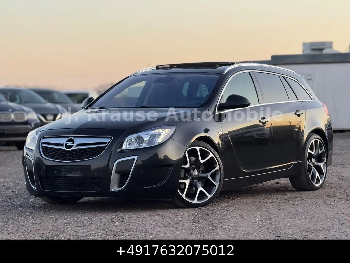 Opel Insignia ST OPC Aut. Pan Xen Recaro Stdhzg ATM Negro - 1