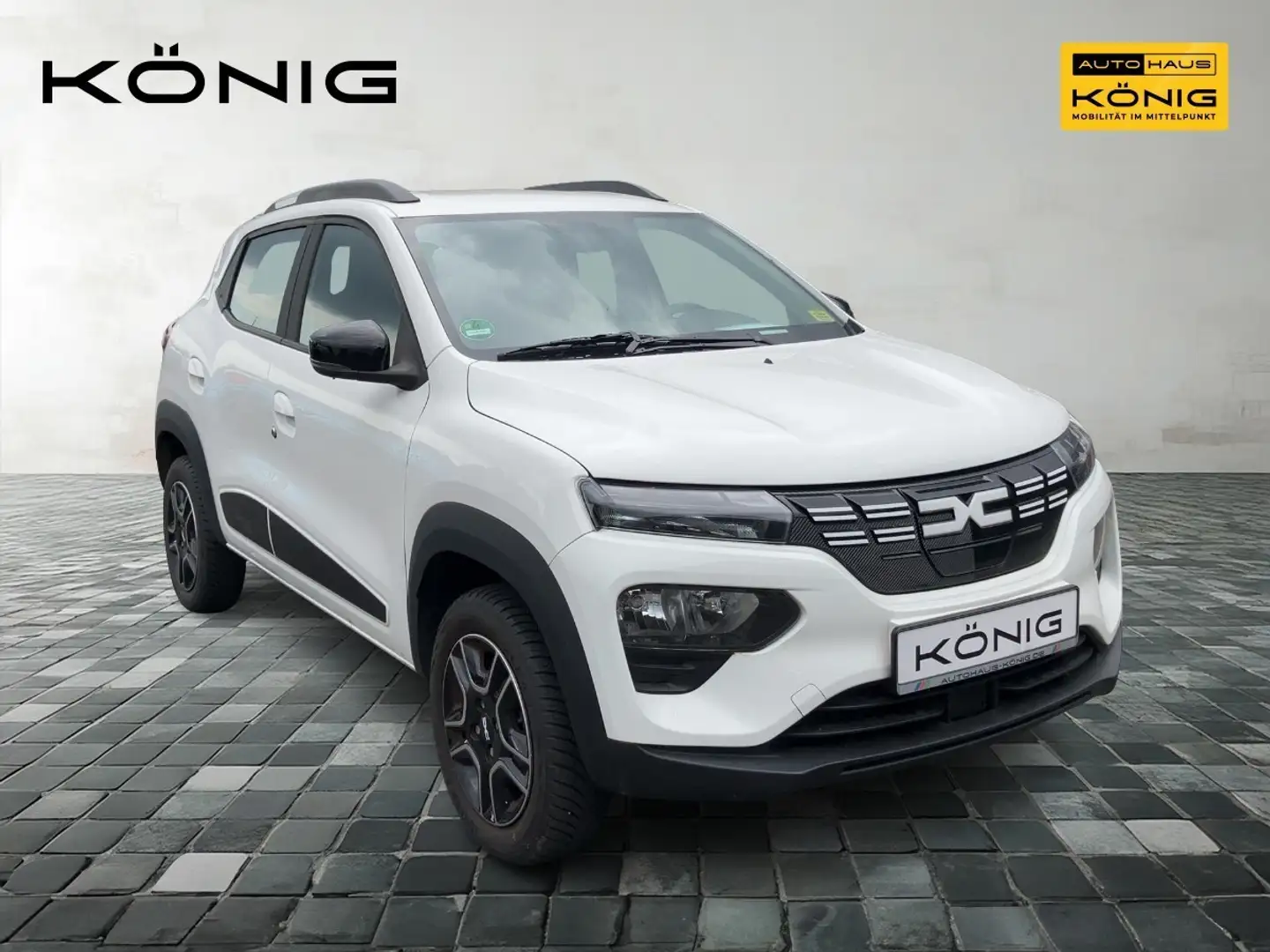 Dacia Spring Essential ELECTRIC 45 KLIMA*NAVI*CARPLAY Weiß - 2