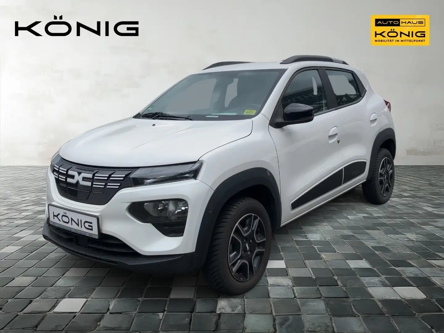 Dacia Spring Essential ELECTRIC 45 KLIMA*NAVI*CARPLAY Weiß - 1