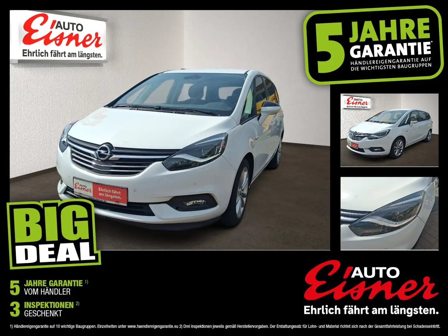 Opel Zafira C 1.6 CDTI Österreich Edition 2xKlima LM - 1