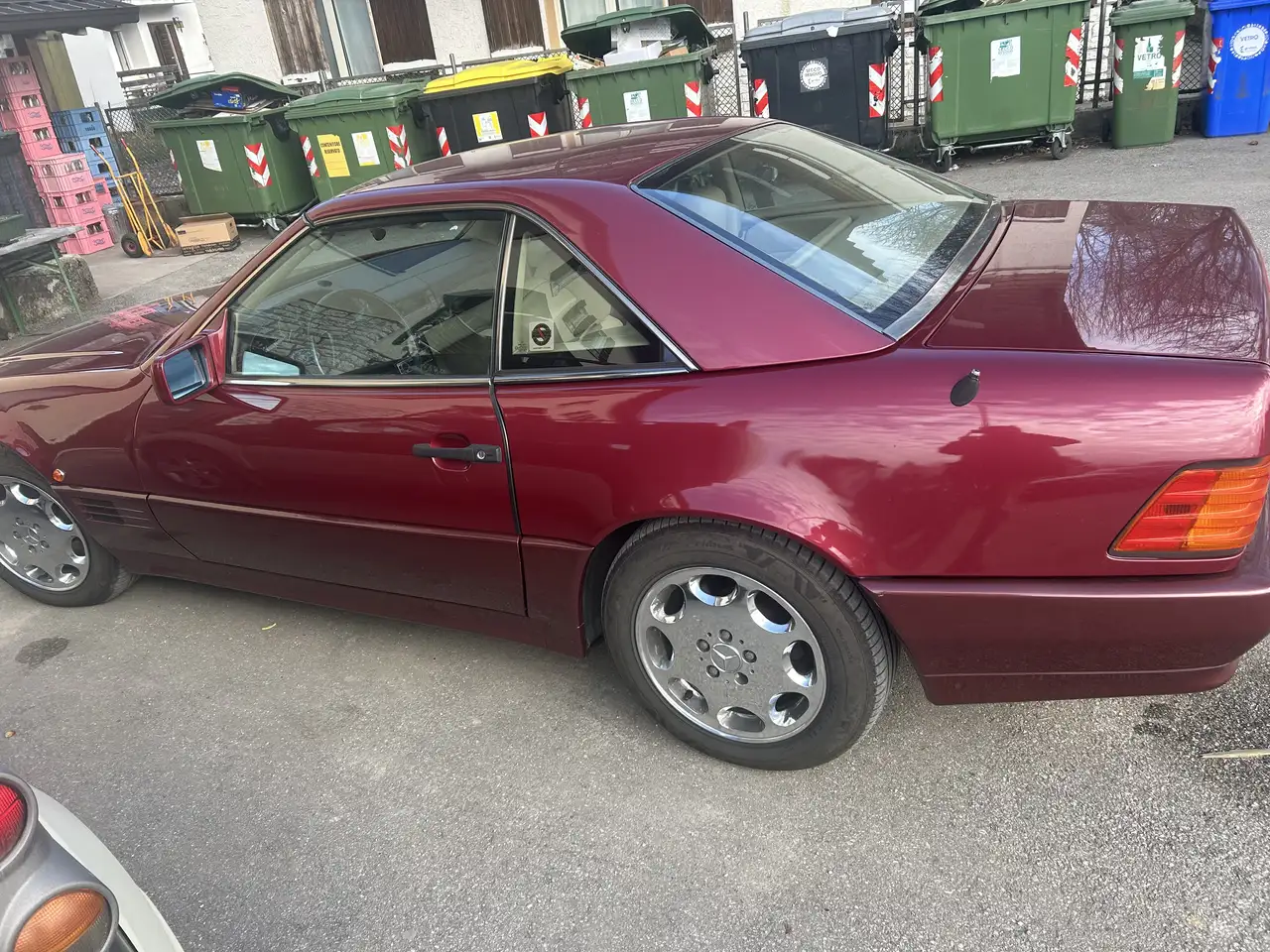 Mercedes-Benz SL 500 Vendo SL 500 r 129 rosso metallizzato interni in p, foto 7