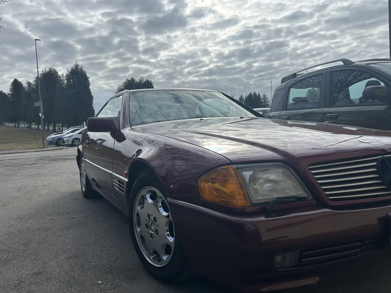 Mercedes-Benz SL 500 Vendo SL 500 r 129 rosso metallizzato interni in p, foto 3