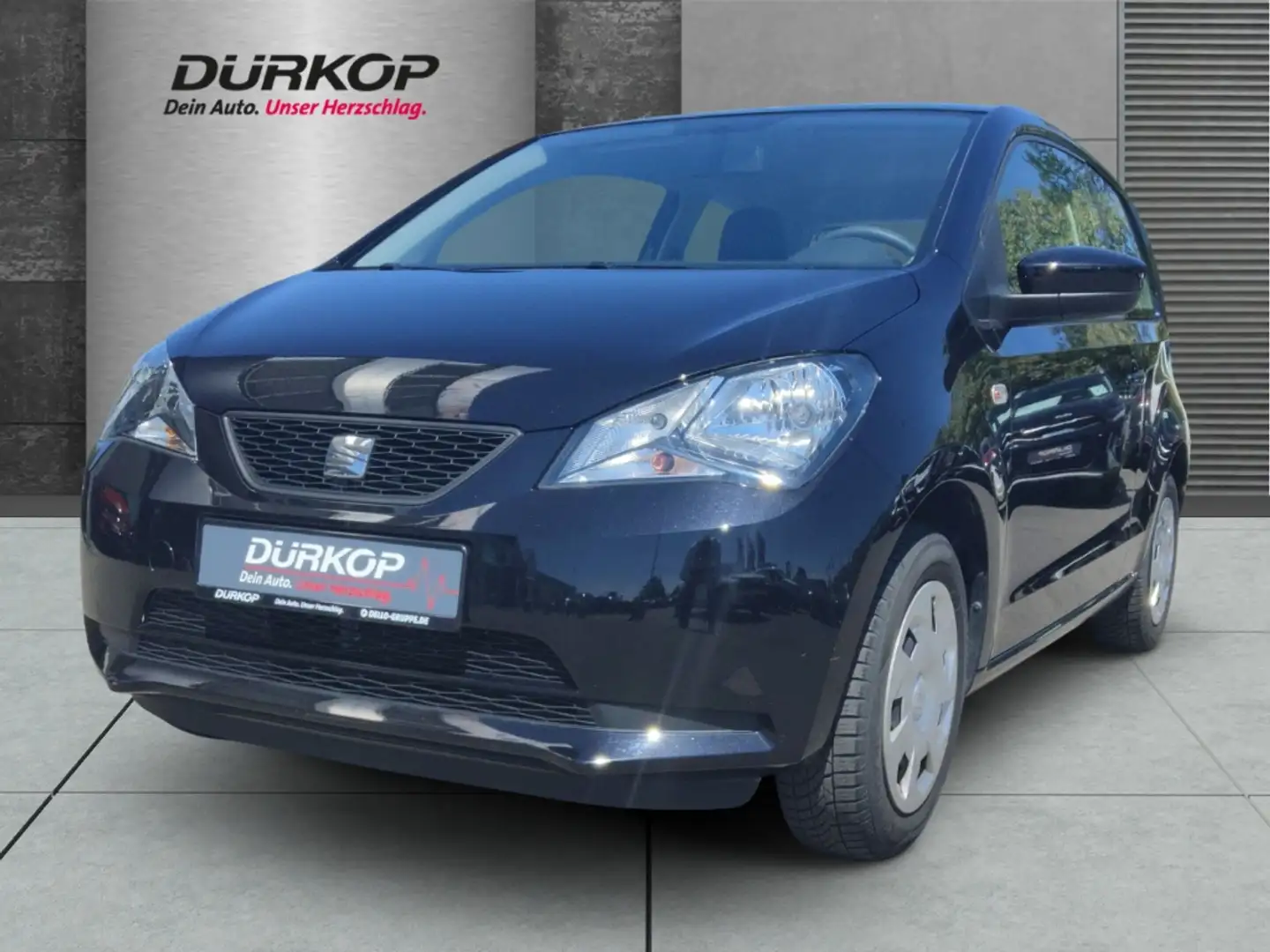 SEAT Mii 1.0 Klima Sitzheizung Allwetterreifen Noir - 1