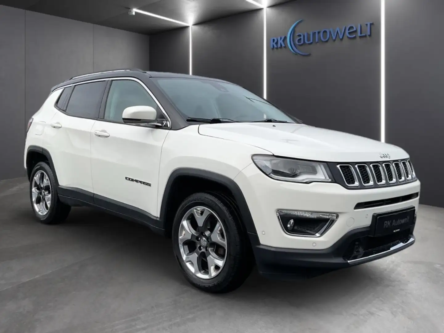 Jeep Compass 1.4 MultiAir Limited El. Heckklappe Apple CarPlay Blanc - 2