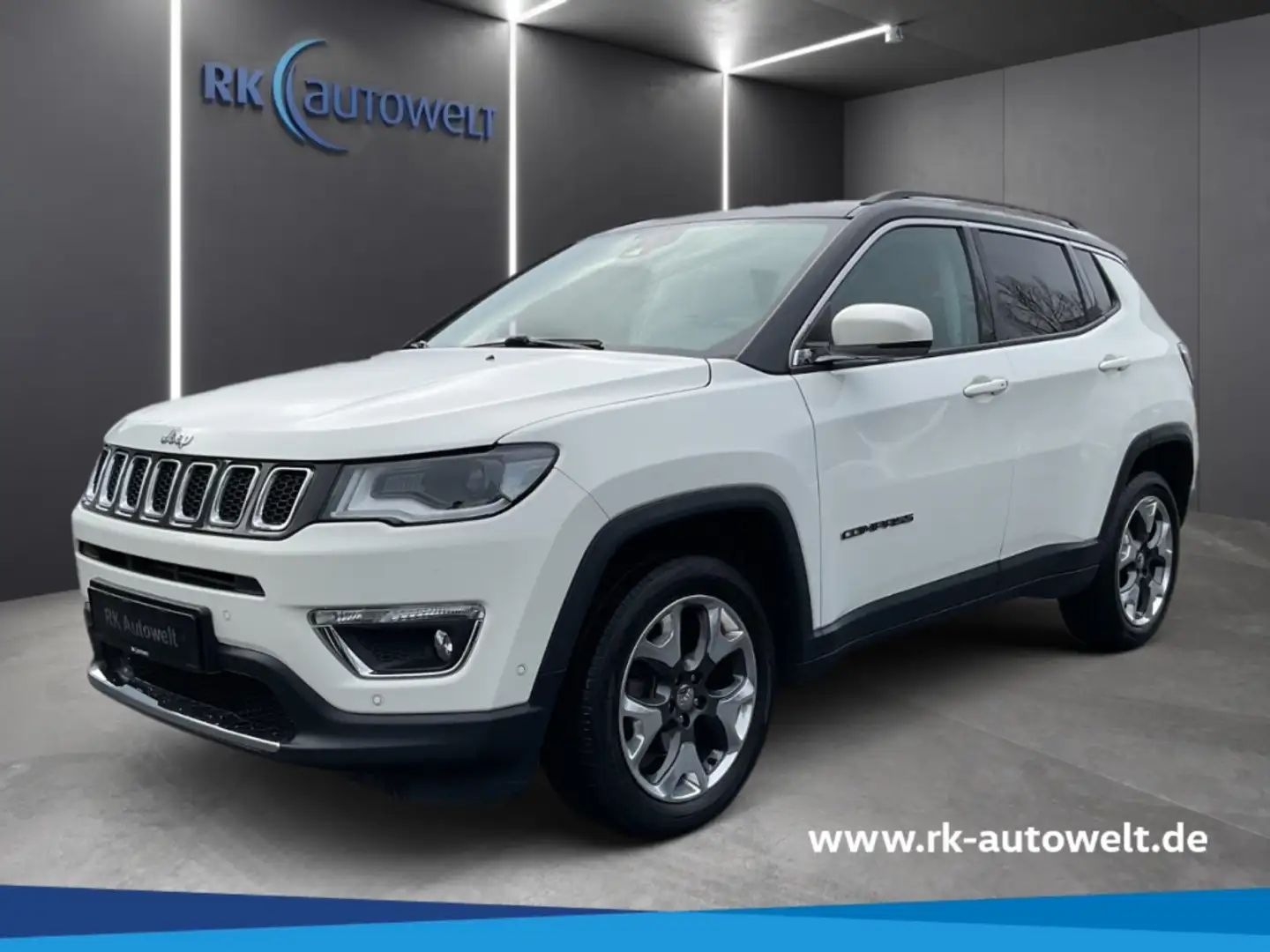 Jeep Compass 1.4 MultiAir Limited El. Heckklappe Apple CarPlay Blanc - 1