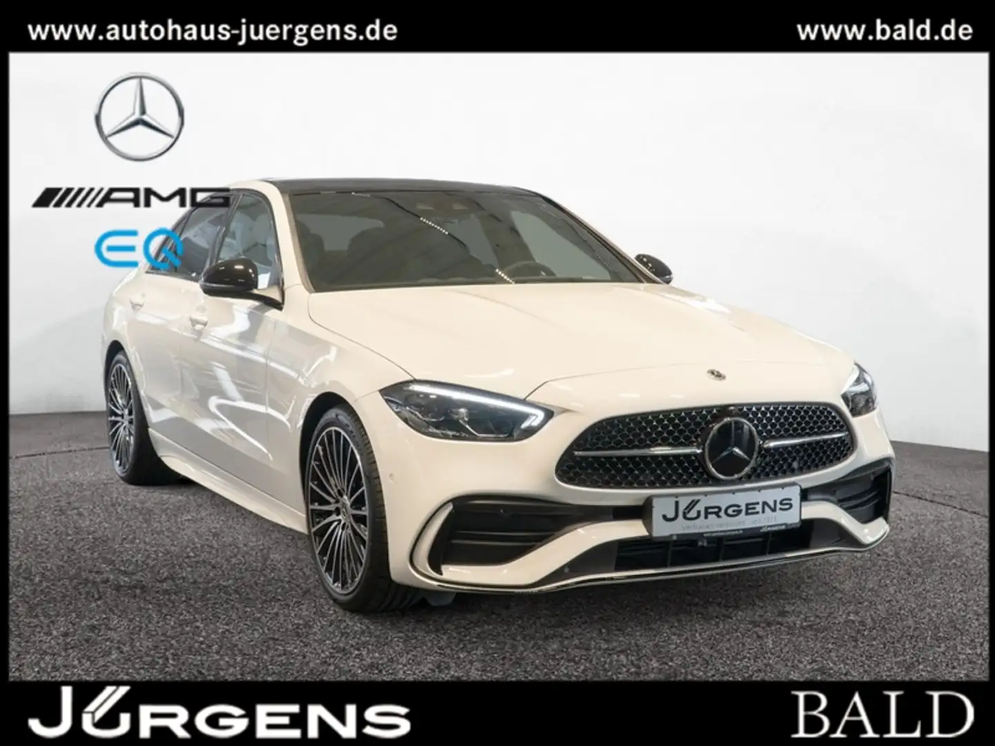Mercedes-Benz C 180 AMG-Sport/LED/360/Pano/Night/Distr/Memo/19 Bianco - 1