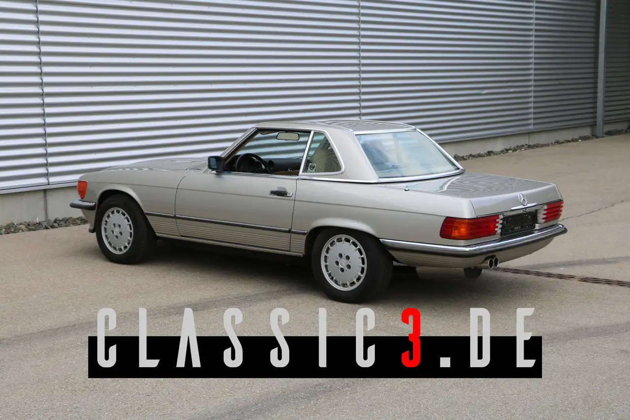 MERCEDES-BENZ 560SL R107 LEDER VERDECK LACK NEU!, foto 5