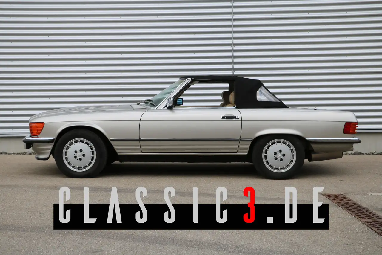 MERCEDES-BENZ 560SL R107 LEDER VERDECK LACK NEU!, foto 12