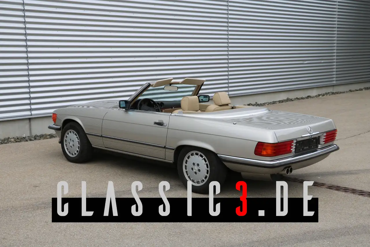 MERCEDES-BENZ 560SL R107 LEDER VERDECK LACK NEU!, foto 4
