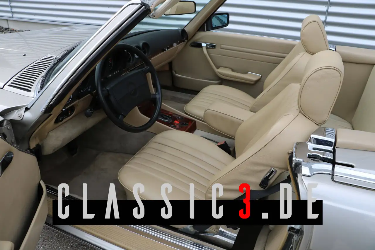 MERCEDES-BENZ 560SL R107 LEDER VERDECK LACK NEU!, foto 2
