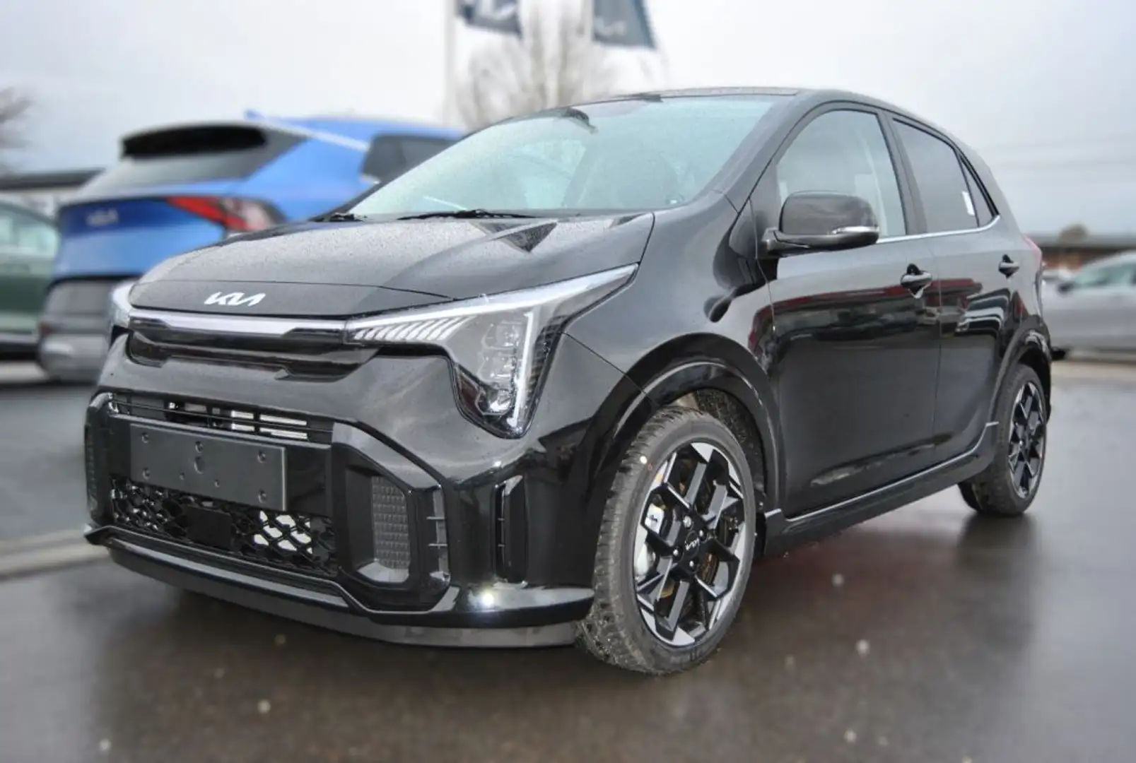 Kia Picanto 1.2 Aut. GT Line UVP 24.089 EUR Zwart - 1