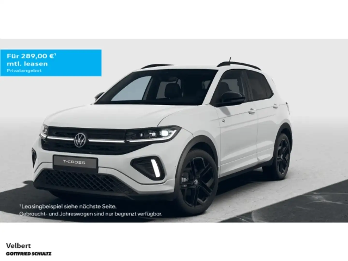 Volkswagen T-Cross R-Line 1.0 L TSI DSG #Sonderaktion# Weiß - 1