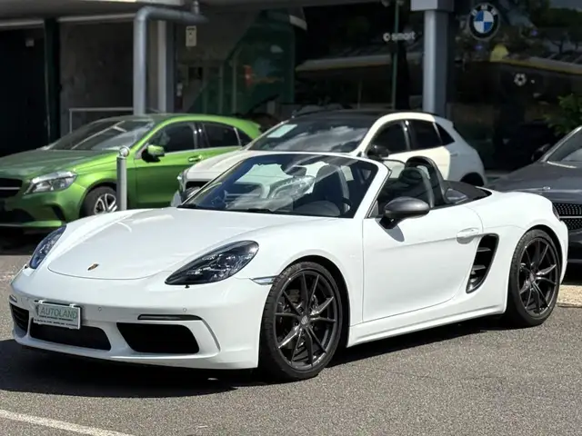 Porsche 718 Spyder 2.0 T Pure White PASM Superbollo 09/27 300CV