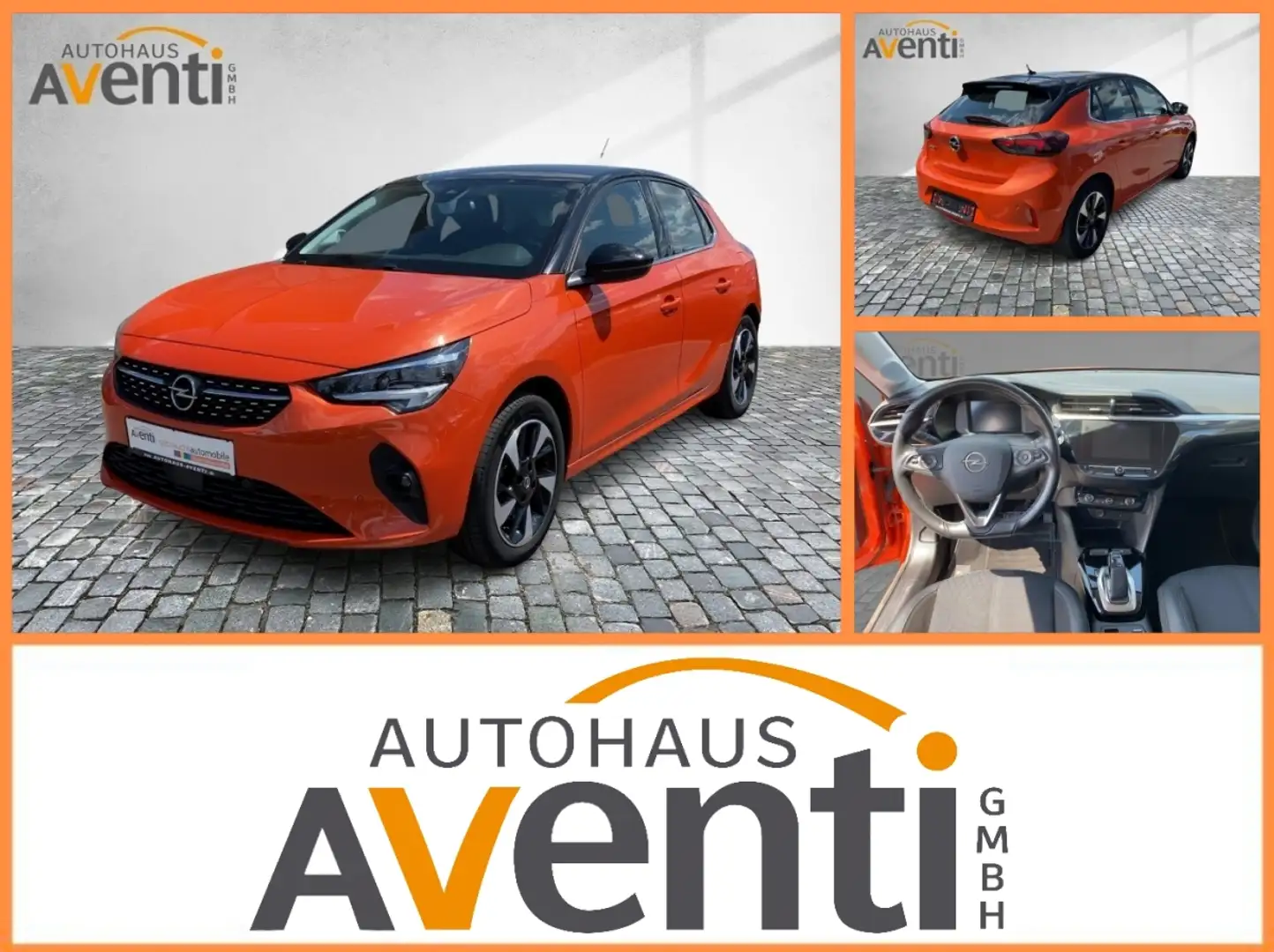 Opel Corsa e Elegance Lane Assist*Kamera*LED*PDC*Tempo Orange - 1
