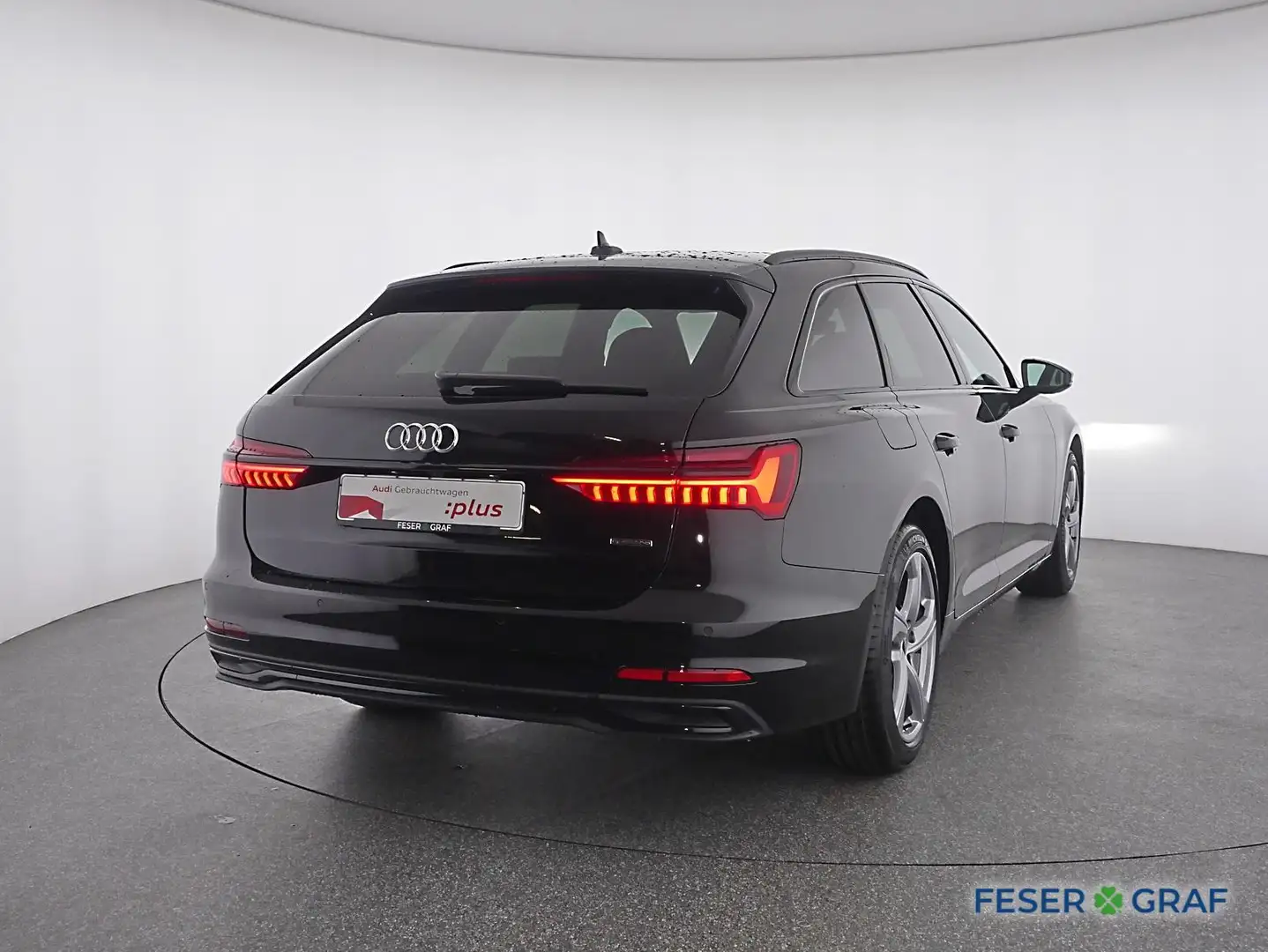 Audi A6 Avant 45 TDI q. Matrix/ACC/AHK/Memory/19 Zoll Schwarz - 2