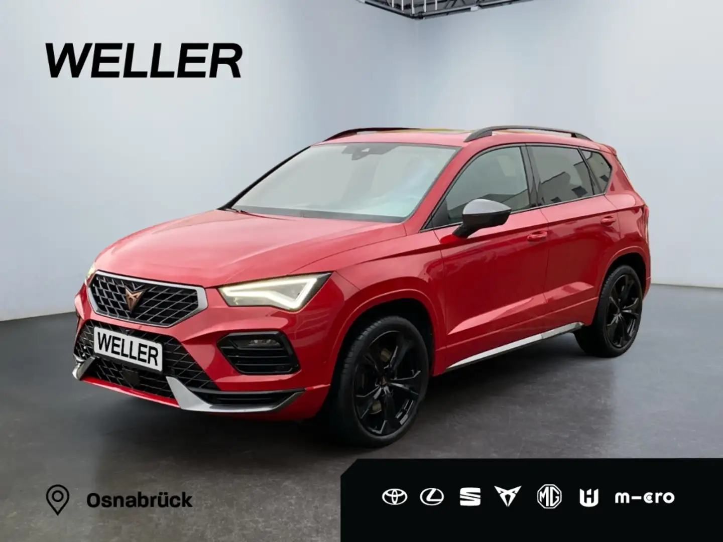 CUPRA Ateca 2.0 TSI 4Drive DSG *AHK*Pano*360*Leder* Rot - 1