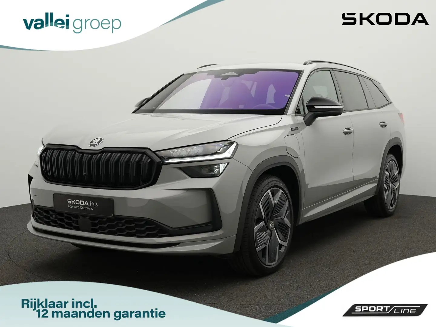 Skoda Kodiaq 1.5 TSI 204 pk DSG PHEV Sportline Business | Geheu Grijs - 1