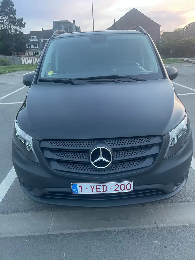 Mercedes-Benz Vito 2.0 BlueTEC A3 Base 9G-Tr. Pl 3200kg Zwart - 1
