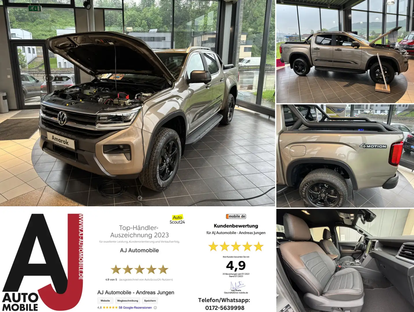 Volkswagen Amarok 3.0 TDi PanAmericana Juni 2025 Béžová - 1