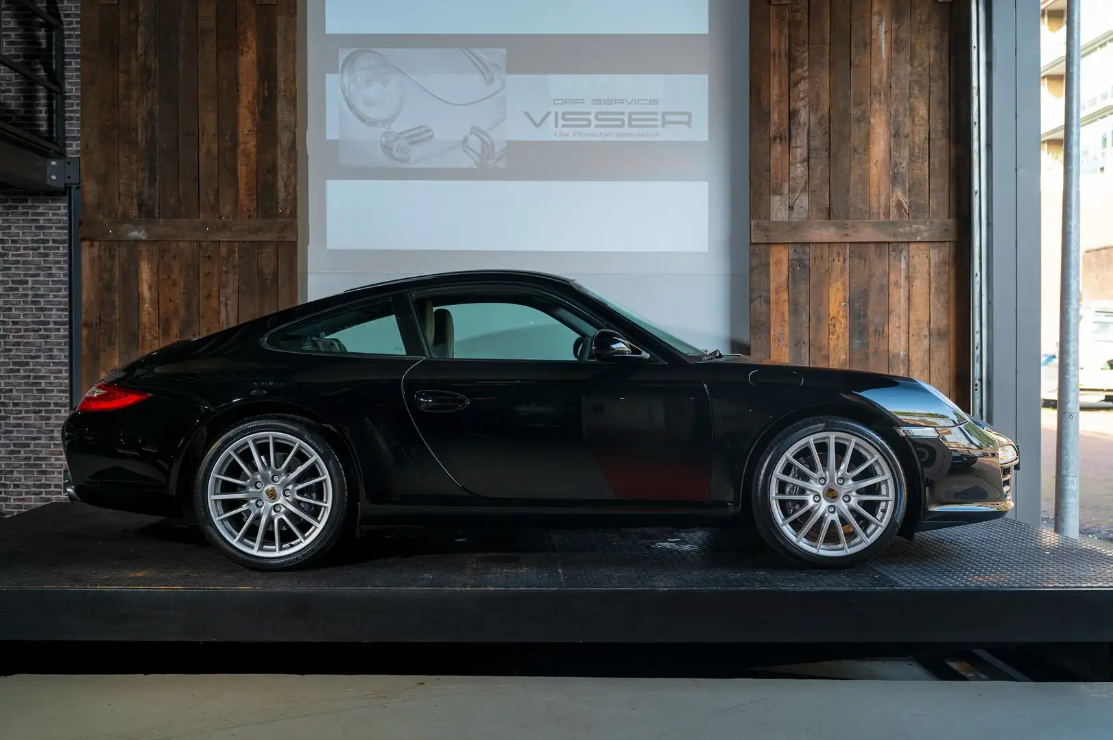 Porsche 997 Carrera 2 handgeschakelde coupé Schwarz Fekete - 2