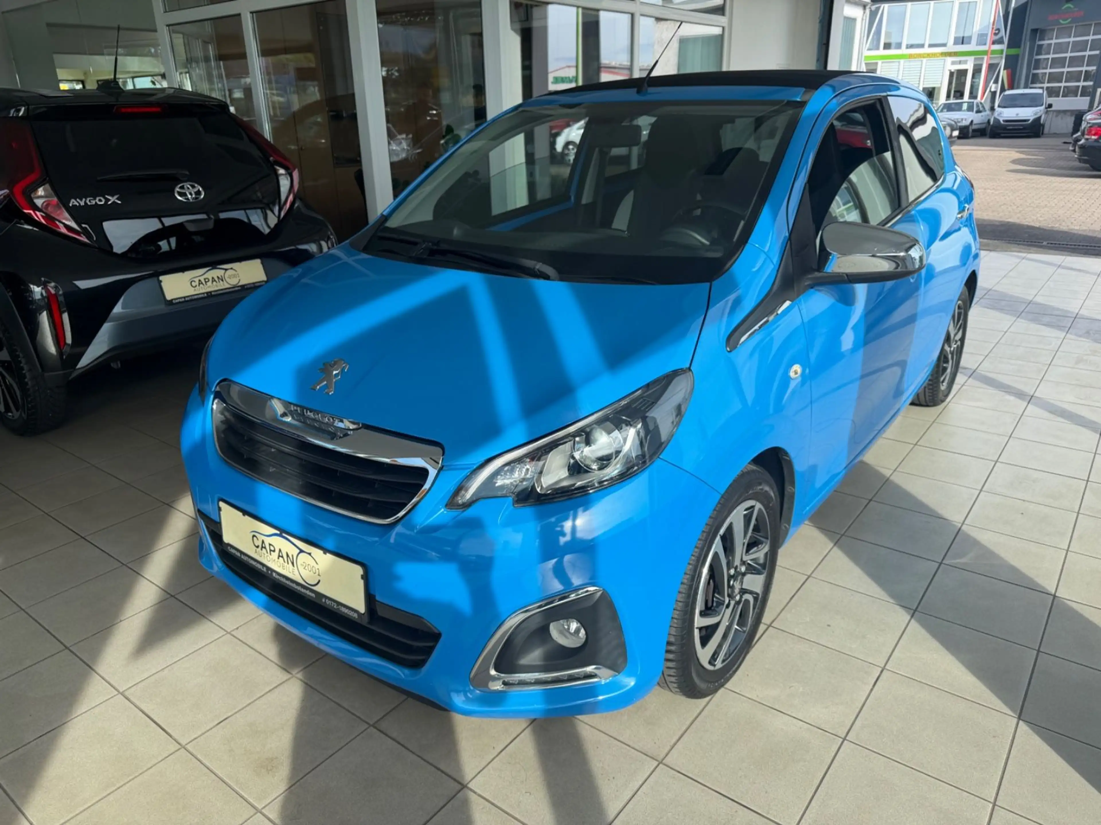 Peugeot 108 TOP Allure Scheckheft/Faltdach/ZR.Neu/Kamera — photo 3