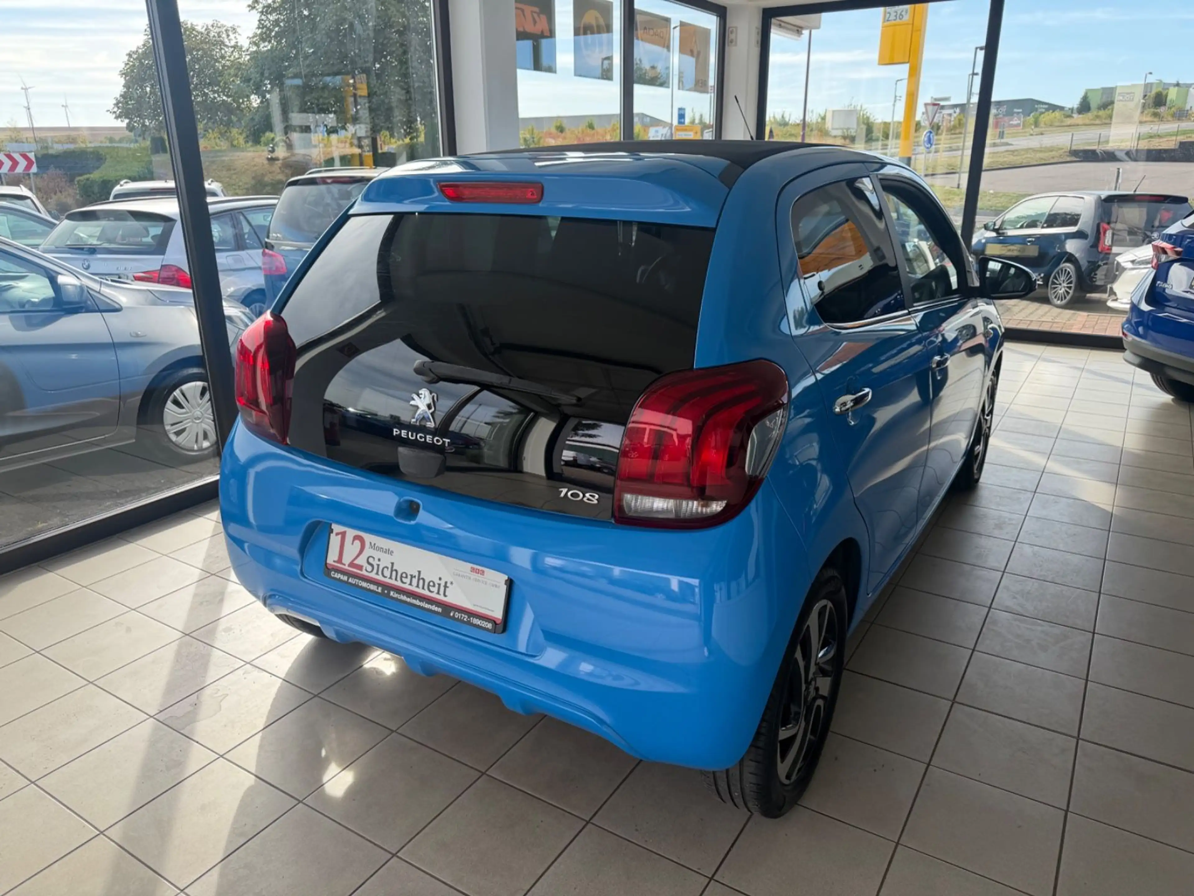Peugeot 108 TOP Allure Scheckheft/Faltdach/ZR.Neu/Kamera — photo 6