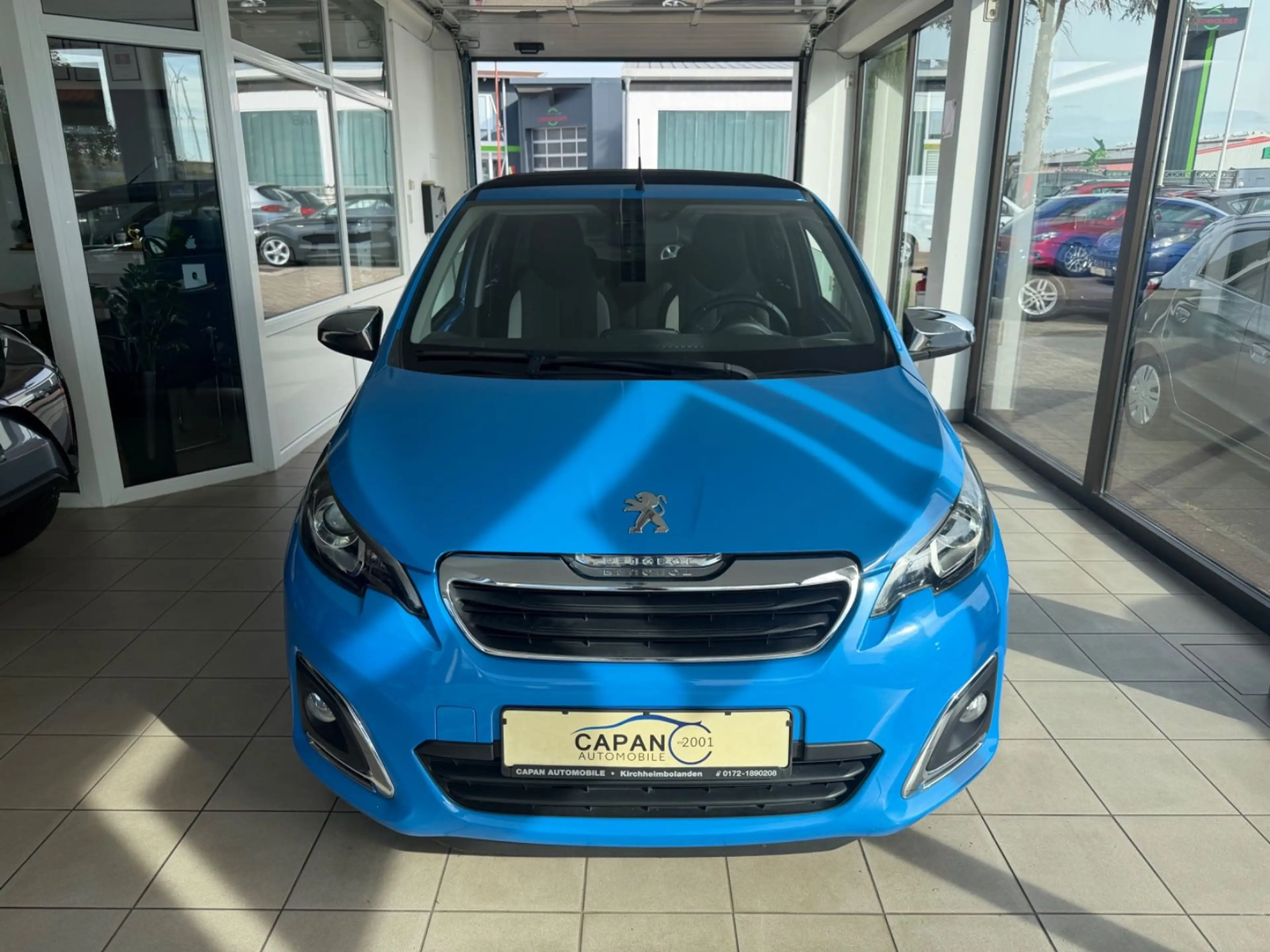Peugeot 108 TOP Allure Scheckheft/Faltdach/ZR.Neu/Kamera — photo 2