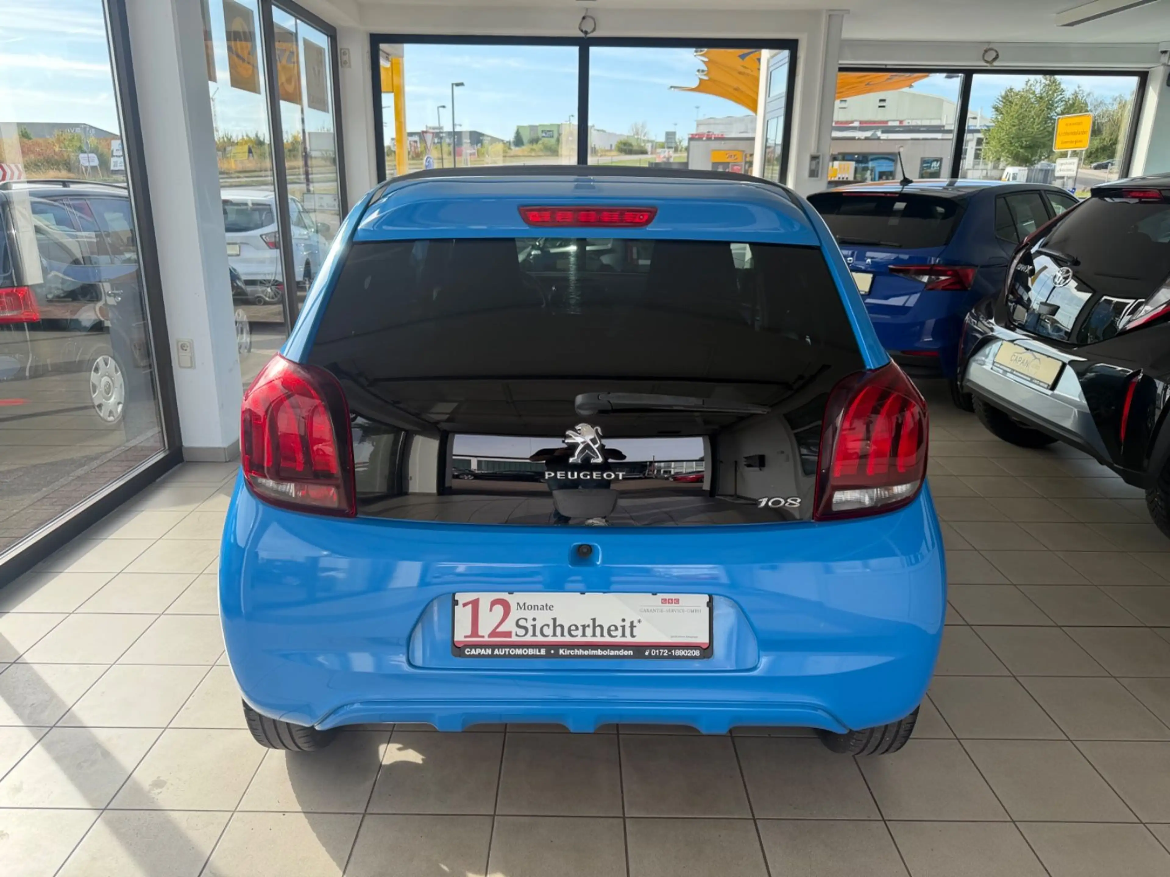 Peugeot 108 TOP Allure Scheckheft/Faltdach/ZR.Neu/Kamera — photo 5