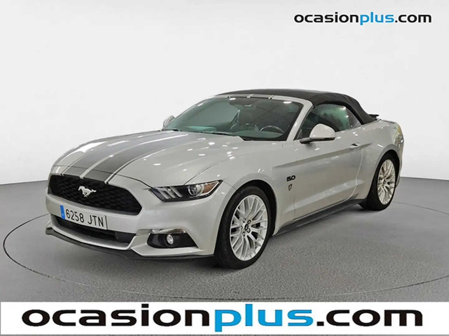 Ford Mustang Convertible 2.3 EcoBoost Plateado - 2