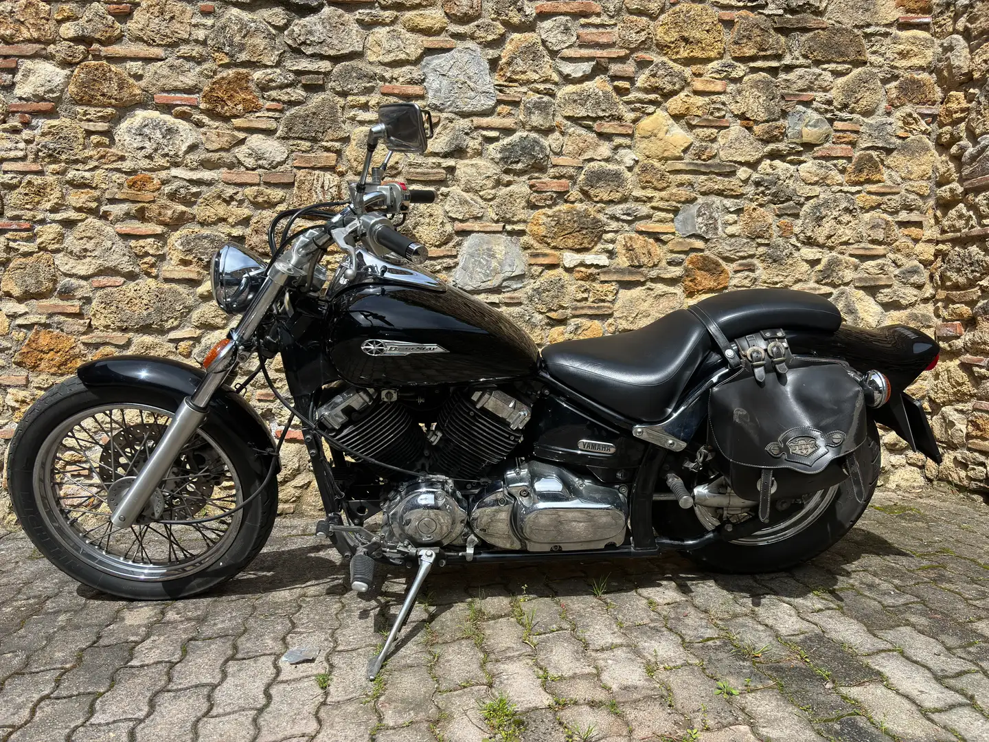 Yamaha XVS 650 Negru - 1