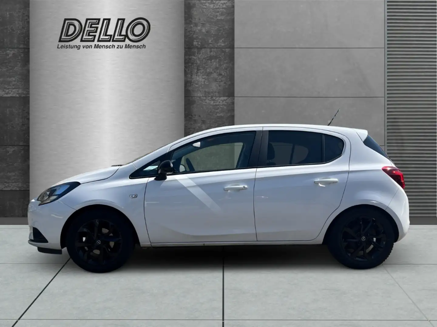 Opel Corsa Edition 1.4  Schwarzes Dach, Außenspiegel u.Felgen Weiß - 2