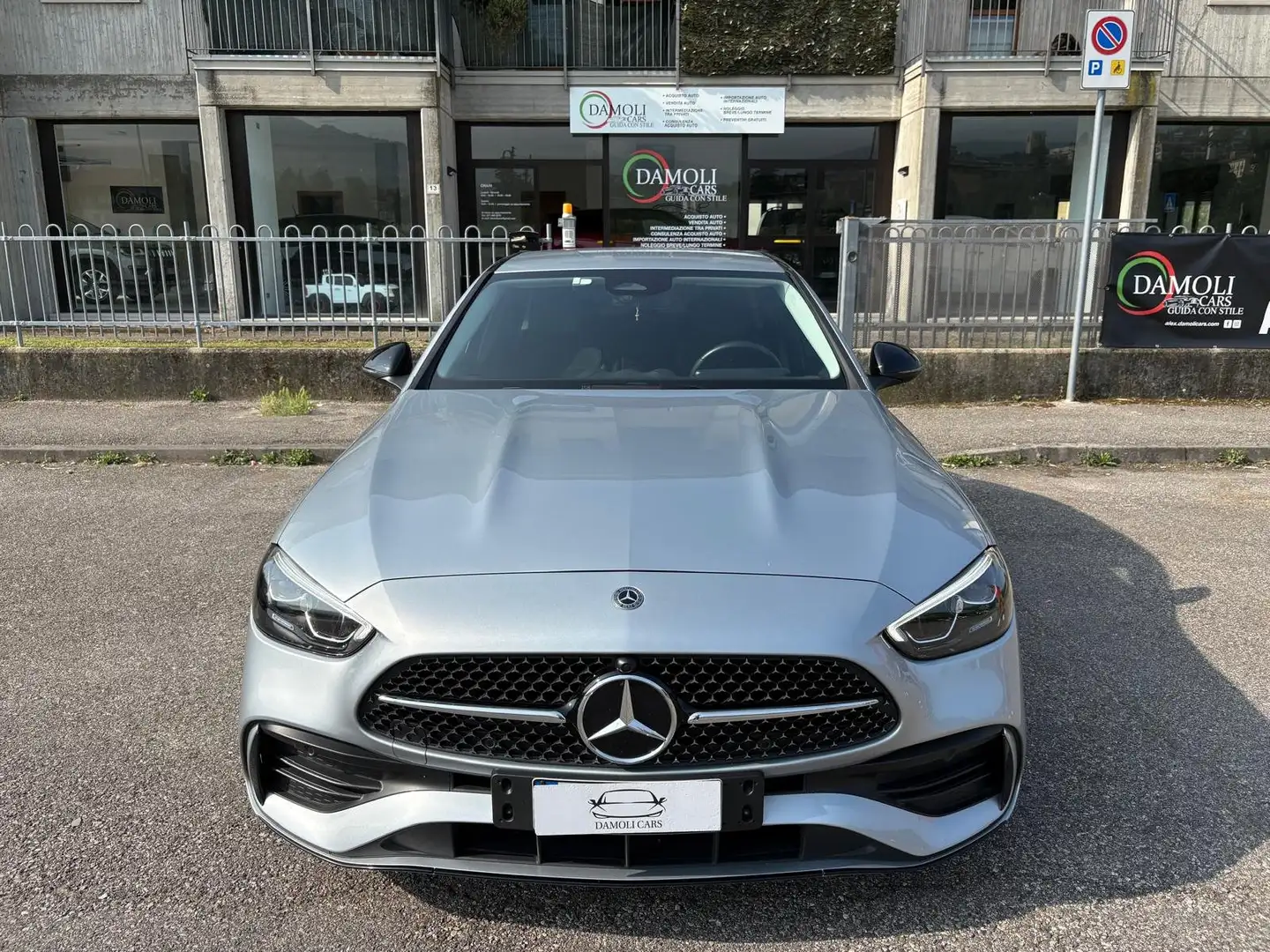 Mercedes-Benz C 220 d mhev Premium auto Argento - 2