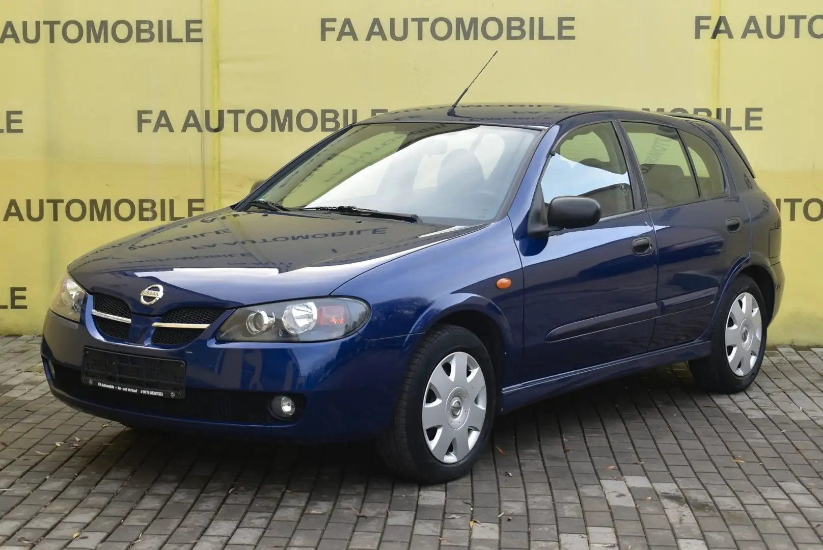 Nissan Almera Visia/KLIMA/TÜV/1 HAND/ Blau - 1