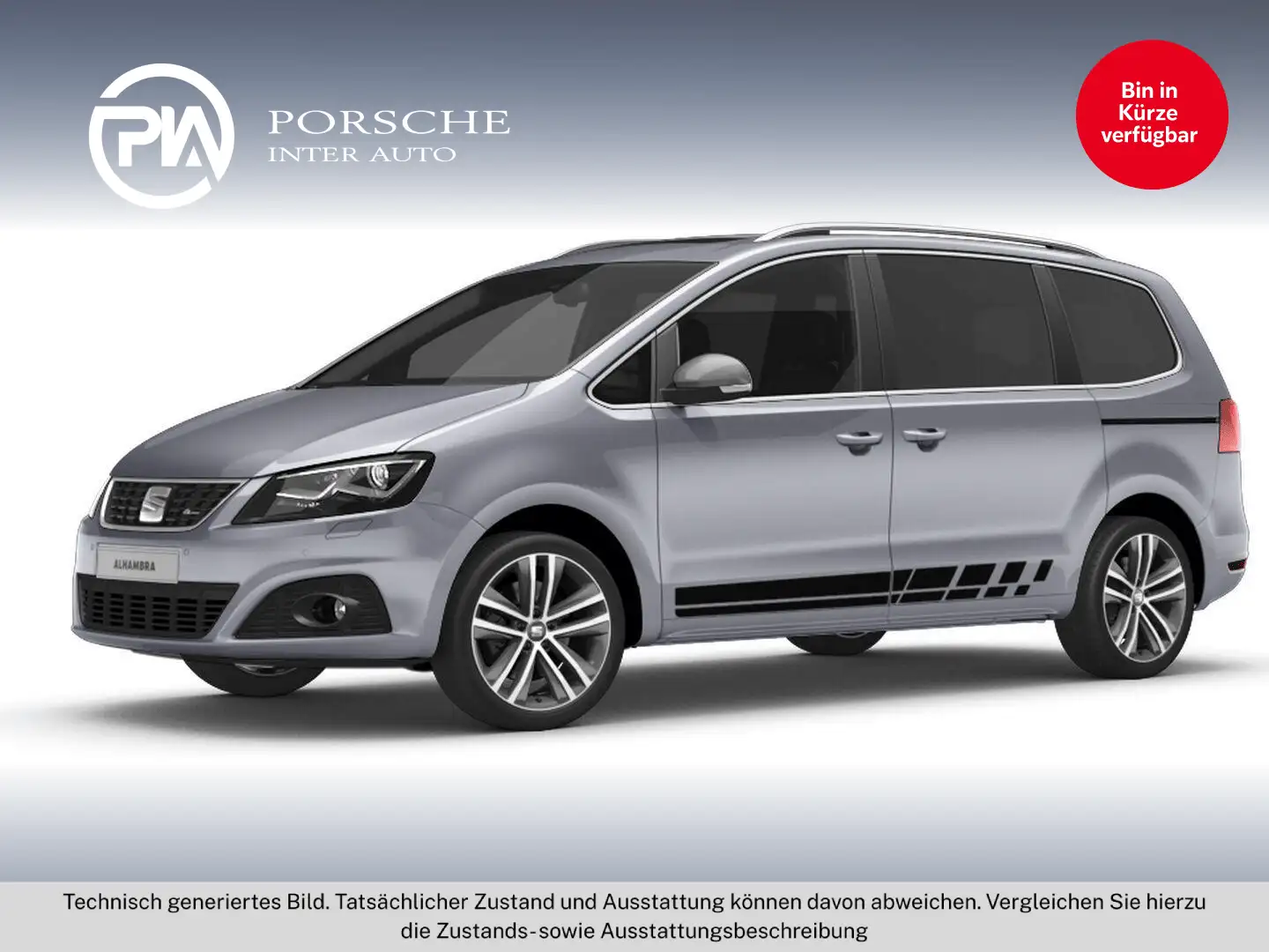 SEAT Alhambra FR TSI DSG Silber - 1
