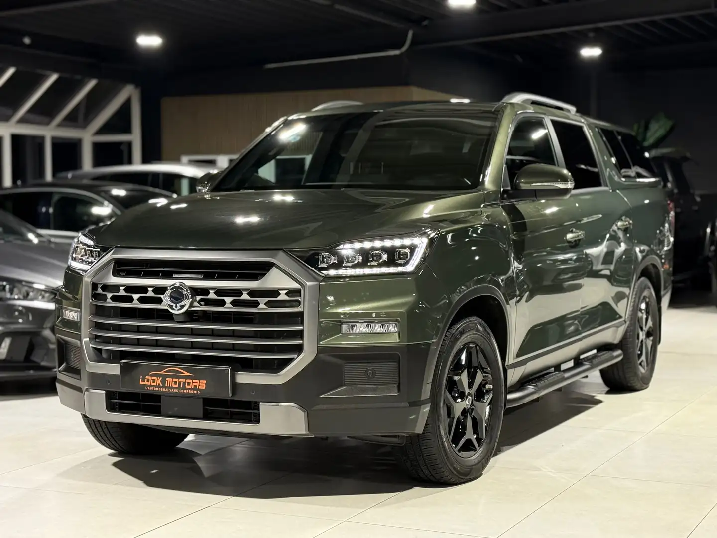 SsangYong Musso 2.2 Turbo e-Xdi 4WD Auto. Crystal HardTop 202cv Grün - 1