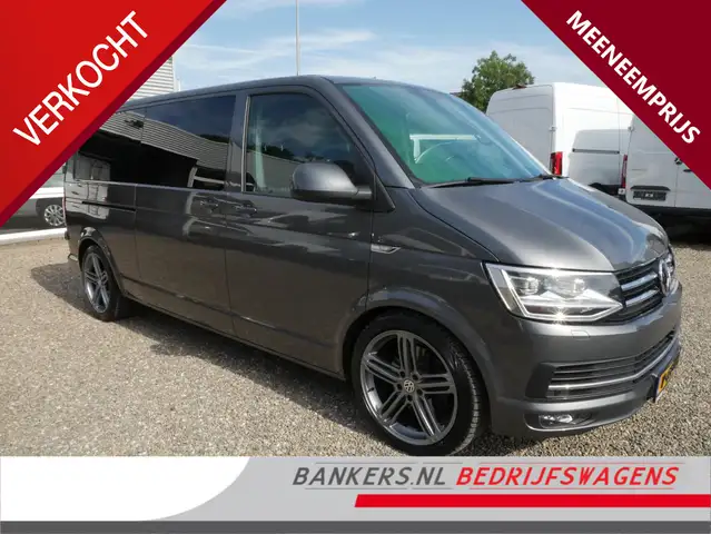 Volkswagen T6 Transporter 2.0TDI 204PK DSG L2 Dubbel cabine NO DPF/KAT! alle